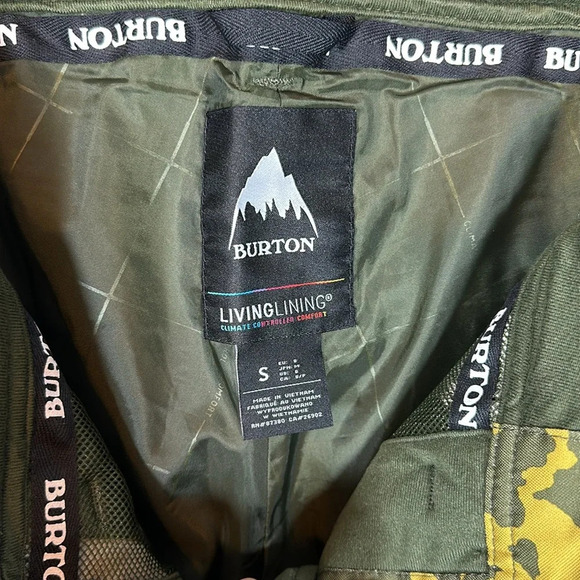 Burton Vida Stretch Snow Pants Women’s Size Small Wheeler Camo NWT - Picture 10 of 16